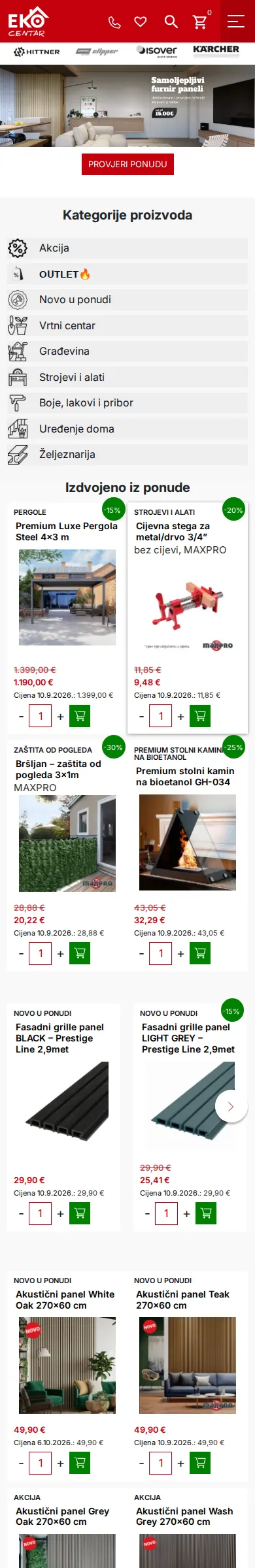 ekocentar.net na mobitelu